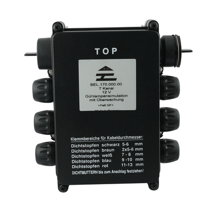 LED-Universal-Beleuchtungsmodul 12V 7-Kanal - 1 - Stück Carsig
