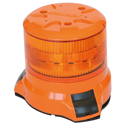 Weldex LED-Blitz-/Rundumleuchte 12/24 V gelb - 1 - Stück Diverse