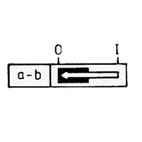 Drucktaster Öffner 1<-0 mit Kappe 1212A