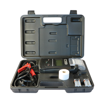 Professioneller Batterie- und Alternatortester mit Drucker