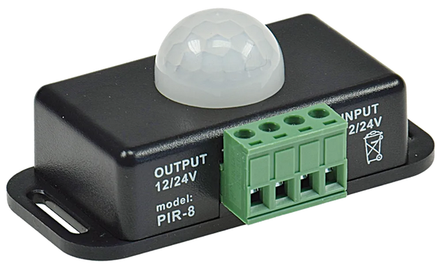 Bewegungssensor mit PIR-Sensor 12/24 V, 6 A - 1 - Stück Hischier Auto AG
