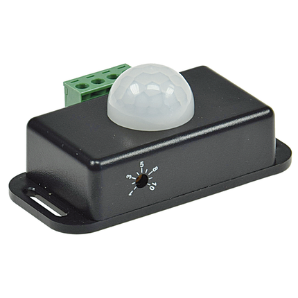 Bewegungssensor mit PIR-Sensor 12/24 V, 6 A - BWM6A - 1 - Stück Diverse