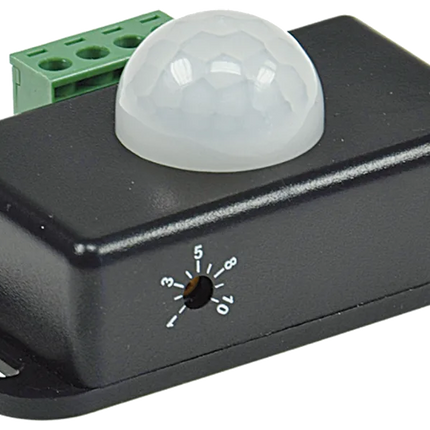 Bewegungssensor mit PIR-Sensor 12/24 V, 6 A Hischier Auto AG