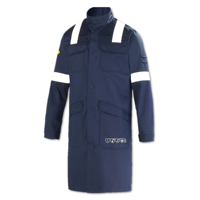 Mantel (leicht) mit Lichtbogenschutz Klasse 1, ATPV 11 cal/cm² CAB2002/2XL - Hischier Auto AG