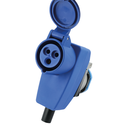 CEE Kupplung 16/3 230 VAC mit T23 Abgang
