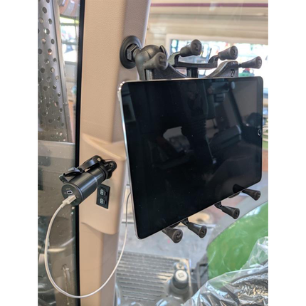 USB-Ladeadapter mit COBO Stecker - 1x USB-A und 1x USB-C COBO/USB/ADP - Hischier Auto AG