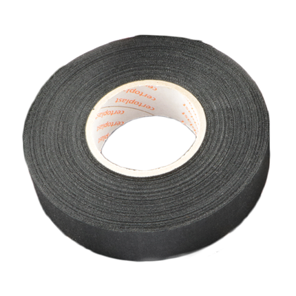 1 Rolle Gewebeband schwarz 25m