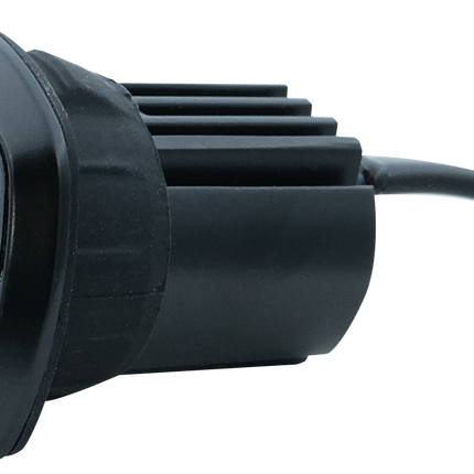 Getönte LED-Blitzleuchte CR06, Blau, ECE R65, 12/24 V - CR06/bl/smk - 1 - Stück Diverse