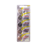 Maxell Knopfzellen-Batterie, Blister mit 5 Stk. CR1616/M