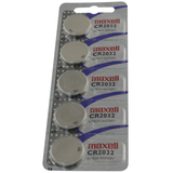 Maxell Knopfzellen-Batterie, Blister mit 5 Stk. CR2032/M
