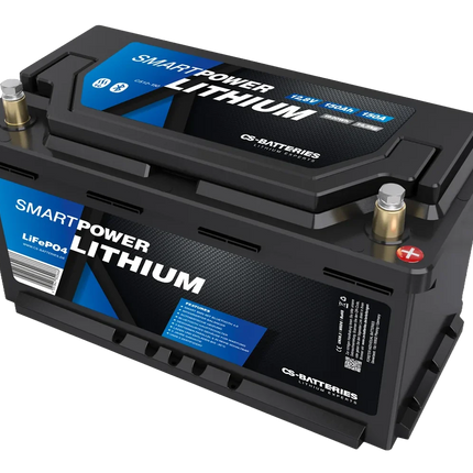SMART POWER LiFePO4 Lithium-Batterie 12 V 180 Ah, 2'304 Wh mit Bluetooth und Zellheizung Forster