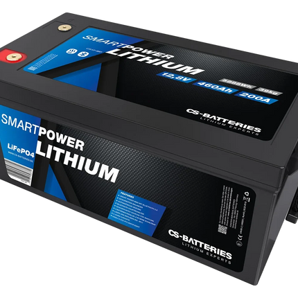 SMART POWER LiFePO4 Lithium-Batterie 12 V 460 Ah, 5'888 Wh mit Bluetooth und Zellheizung Forster