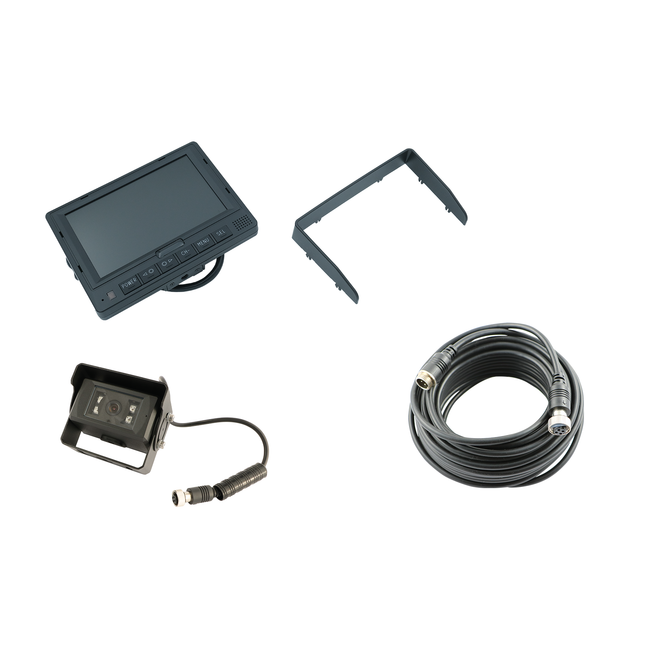 Rückfahrkamerasystem kabelgebunden HD 5.6“ 1080P 12/24 V D13494/S - Hischier Auto AG