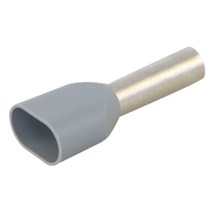 TWIN Ader-Endhülsen isoliert 2x 4.0 mm2 23 mm