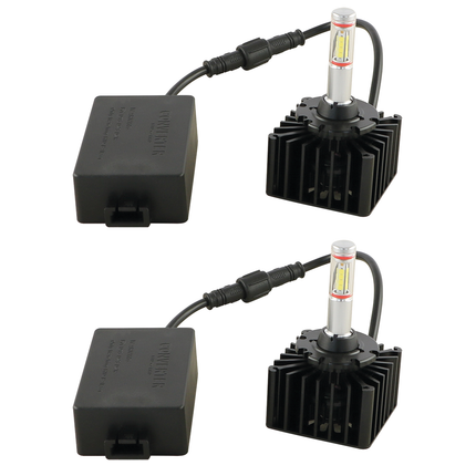 2 Stk. D1S-LED Lampen 12/24V 5000lm D1S/LED