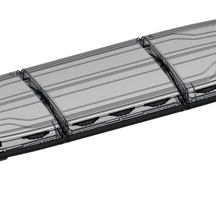 LED-Dachbalken CAN, 950 mm, 12/24, V, transparent, blau/gelb/weiss C.E.A.