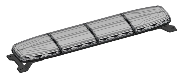 LED-Dachbalken CAN, 1’250 mm, 12/24, V, transparent/Blau/Gelb/Weiss C.E.A.