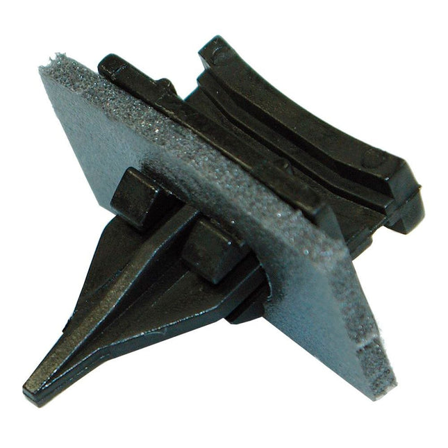 Scheibenklammer lang schwarz - D48897 - 1 - Stück Dresselhaus