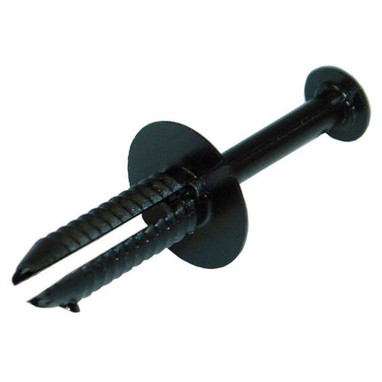 Kunststoffspreizniet, schwarz - D49238 - 25 - Stück Dresselhaus