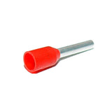 Ader-Endhülsen isoliert 1.0 mm2 rot D65392