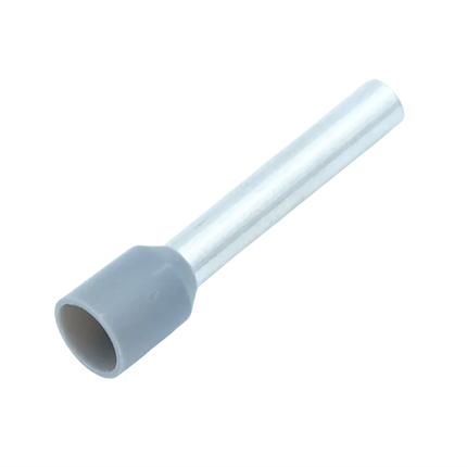 Aderendhülsen isoliert, 4.0 mm2, Grau - D78281 - 1 - Stück -
