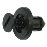 Schlagniete PA66 GF13 mit Schlitz schwarz D79989