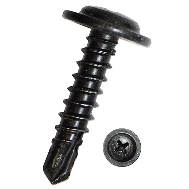 Blechschraube mit angepresster Scheibe 4.8x13