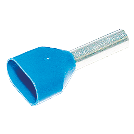 TWIN Ader-Endhülsen isoliert 2x 2.5 mm2 16 mm