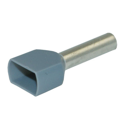 TWIN Ader-Endhülsen isoliert 2x 2.5 mm2 12 mm