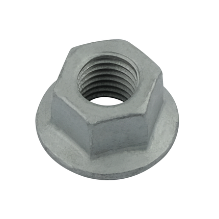 Sechskantmutter mit Flansch und Klemmteil 10.9 mit Feingewinde
