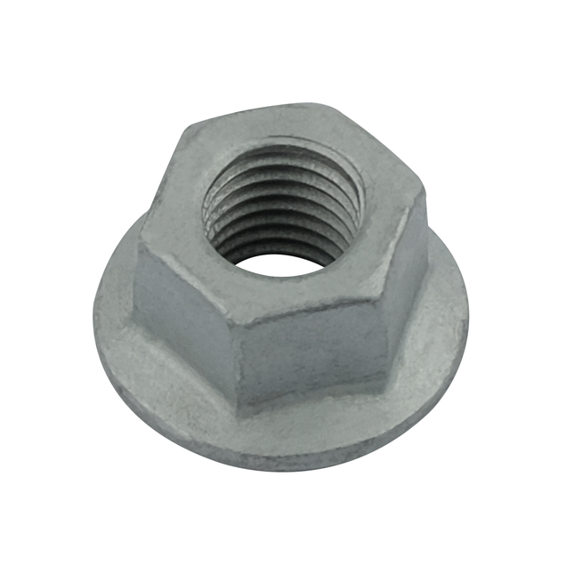 Sechskantmutter mit Flansch und Klemmteil 10.9 mit Feingewinde D90687