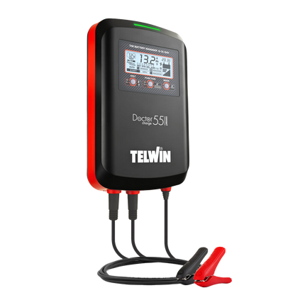 Telwin - Werkstattladegerät Doctor Charge 55 Connect 6 - 24 V DC55C - Hischier Auto AG