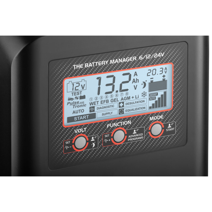 Telwin - Werkstattladegerät Doctor Charge 55 Connect 6 - 24 V DC55C - Hischier Auto AG