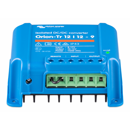 Victron - DC/DC-Wandler Orion Tr 12->12 V 9 A DCDCi/12/12/9A - Hischier Auto AG