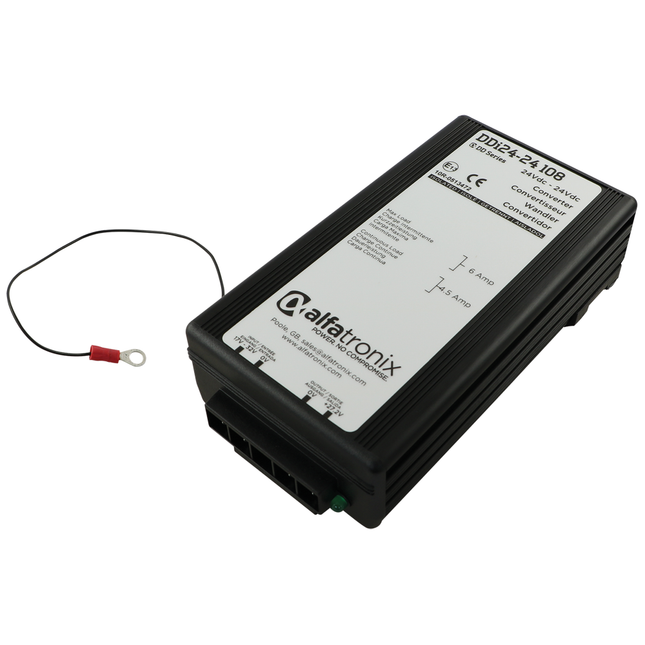 Alfatronix Spannungsstabilisator 24 V / 24 V 4.5 A DDi2424108 - Hischier Auto AG