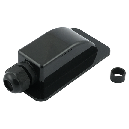 Dachdurchführungstülle, wasserdicht, schwarz DDT1/sz - Hischier Auto AG