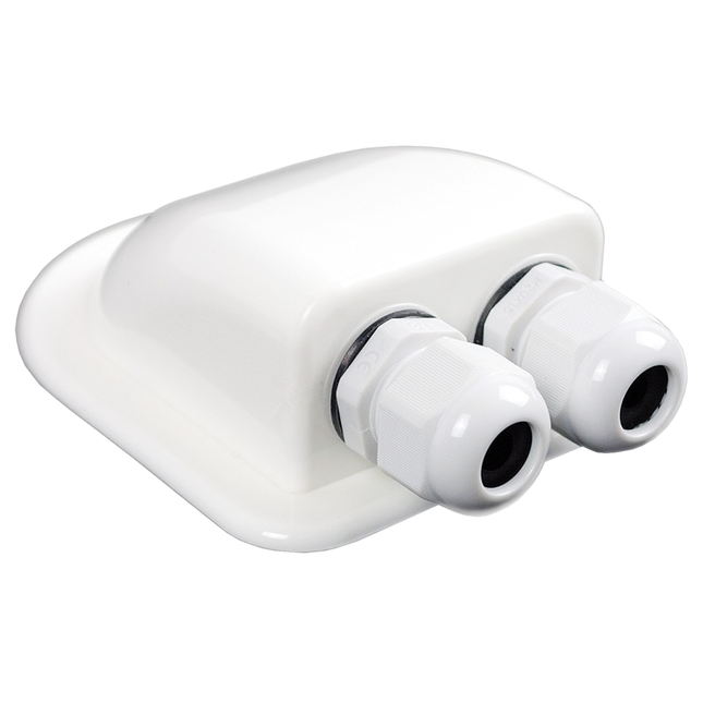 Dachdurchführungstülle weiss, wasserdicht DDT2 - Hischier Auto AG