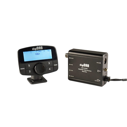 digiDAB Zürich PRO, DAB+Empfänger wireless 5/12 V DDZUR/PRO - Hischier Auto AG