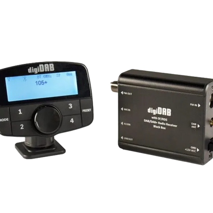 digiDAB Zürich PRO, DAB+Empfänger wireless 5/12 V Hischier Auto AG
