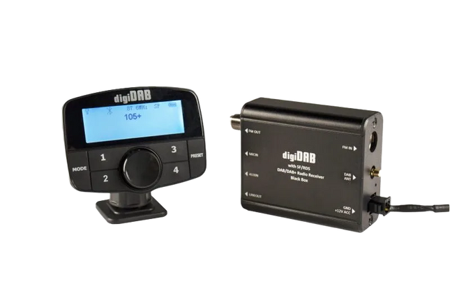 digiDAB Zürich PRO, DAB+Empfänger wireless 5/12 V - 1 - Stück Hischier Auto AG