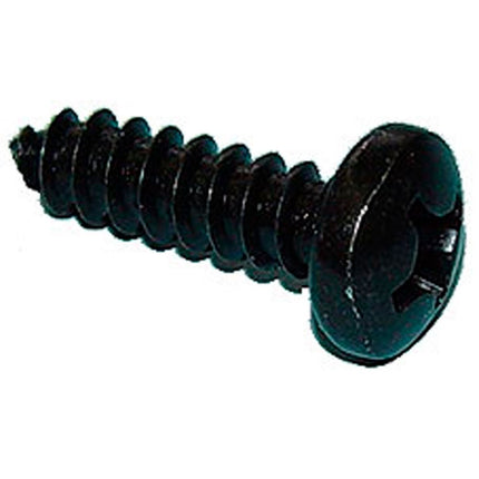 Linsen-Blechschraube schwarz 5.5 x 16