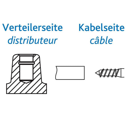 BBT Zündverteilstecker 402103 1KΩ push-on - 1 - Stück Diverse