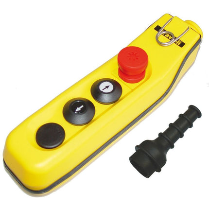 Schaltkasten m. Knickschutz 3 Knöpfe