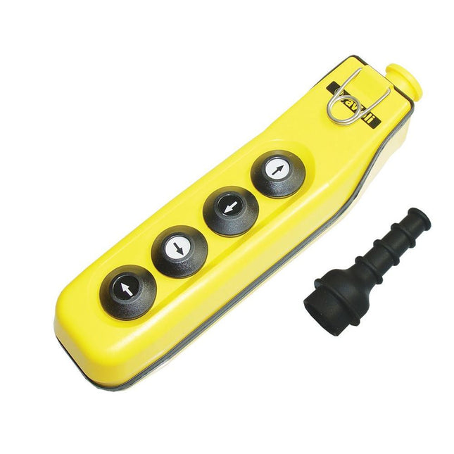 Schaltkasten m. Knickschutz 4 Knöpfen