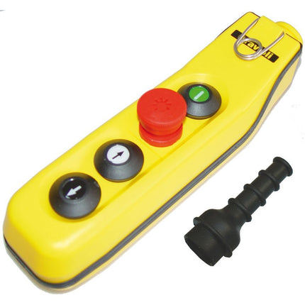 Schaltkasten m. Knickschutz 4 Knöpfen