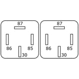 Mahle Doppel-Mini-Relais 2 x 22A. RLDP24