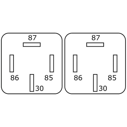 Mahle Doppel-Mini-Relais 2 x 40A. RLDP12 - Hischier Auto AG