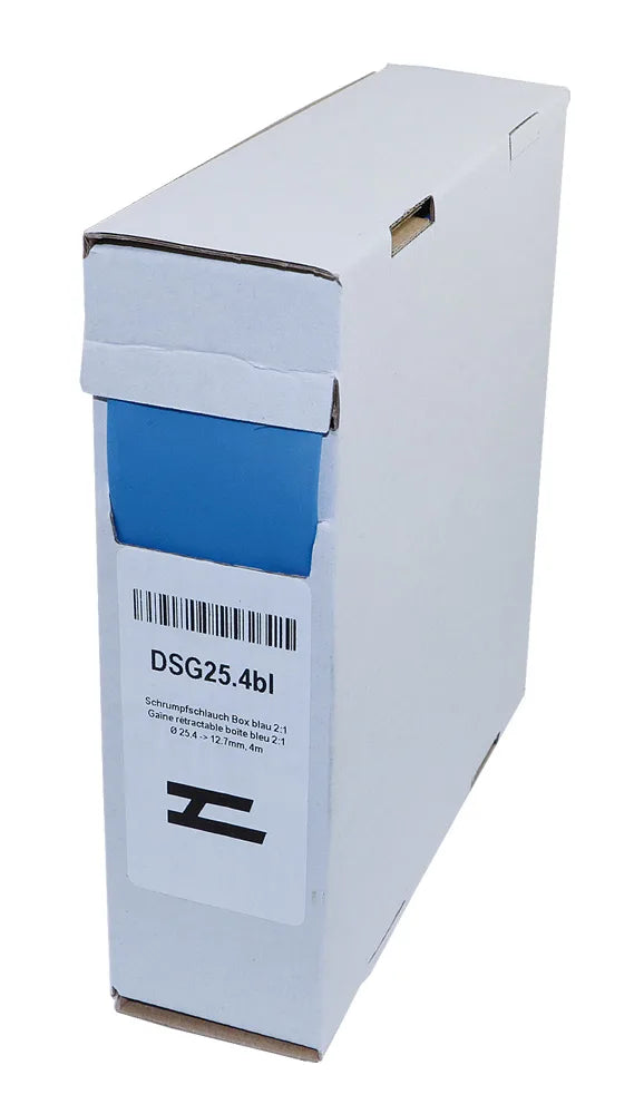 Schrumpfschlauch-Box 4.0 m, ø 26.0, 2:1, Blau - 1 - Rolle Hischier Auto AG