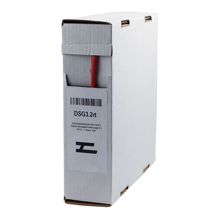 Schrumpfschlauch Box 12m rot 2:1 DSG3.2rt - Hischier Auto AG