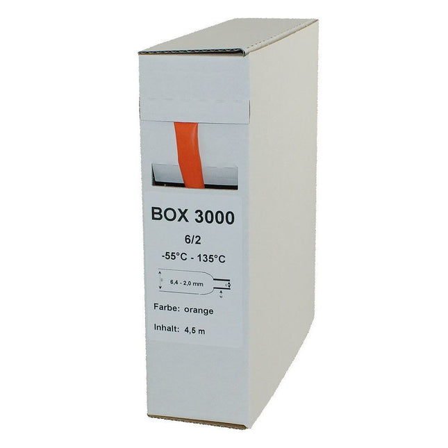 Schrumpfschlauch 3:1 ø 6.4->2.0 orange DSG6.4or - Hischier Auto AG